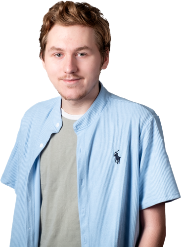 A headshot of Robbie Coates