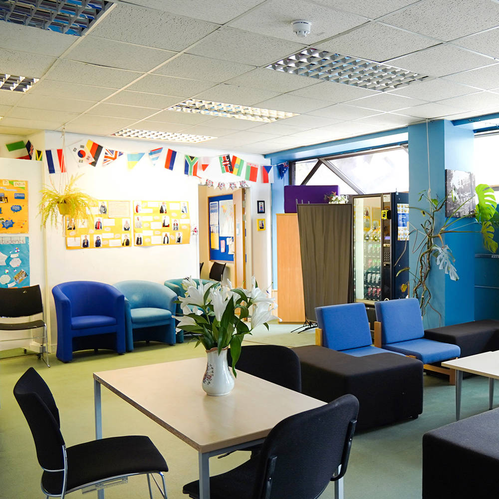 Inside our Arundel Campus building on Arundel Street, Portsmouth city centre.