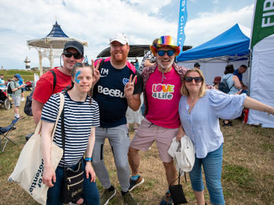 A group of attendees at SENtury Festival