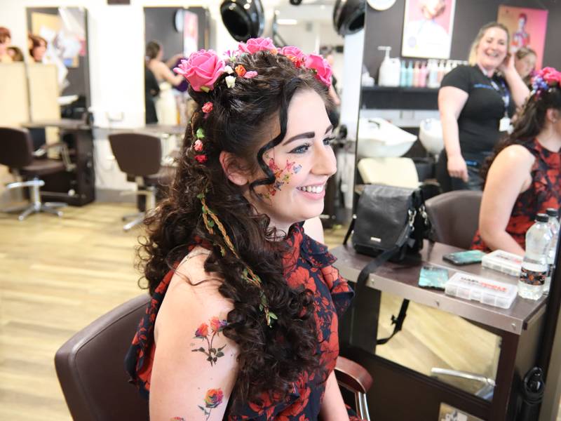 Disney reimagined hairdressing and make-up competition